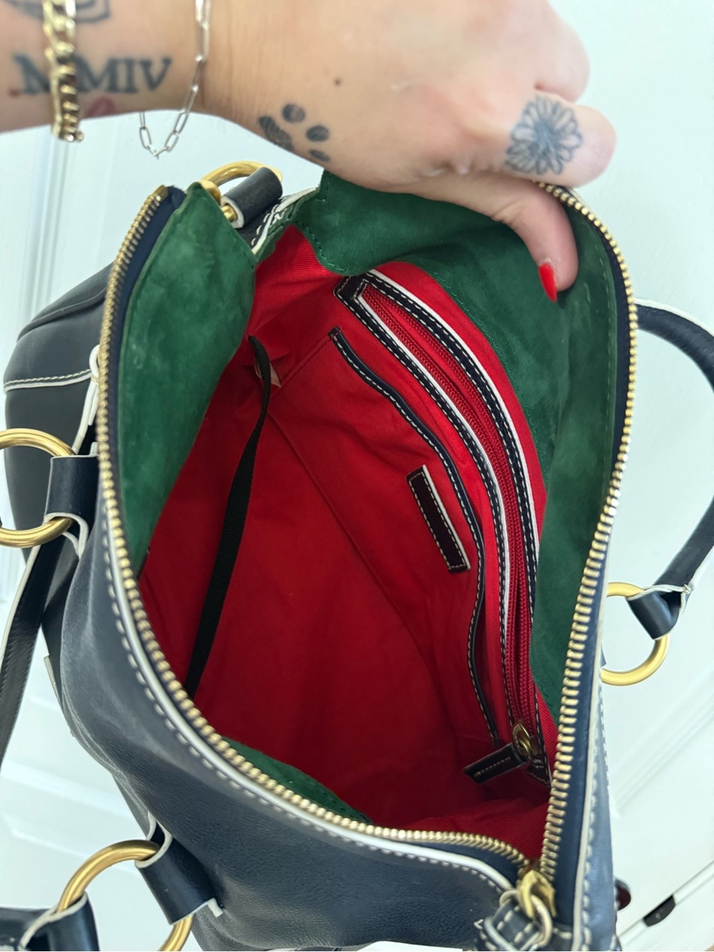 Dooney & Bourke Florentine Edge Medium Satchel - Picture 6 of 7